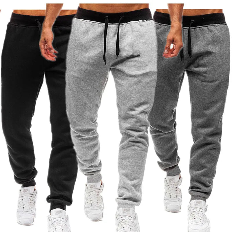 Men’s Athletic Training Joggers – Casual Loose Fit Sweatpants
